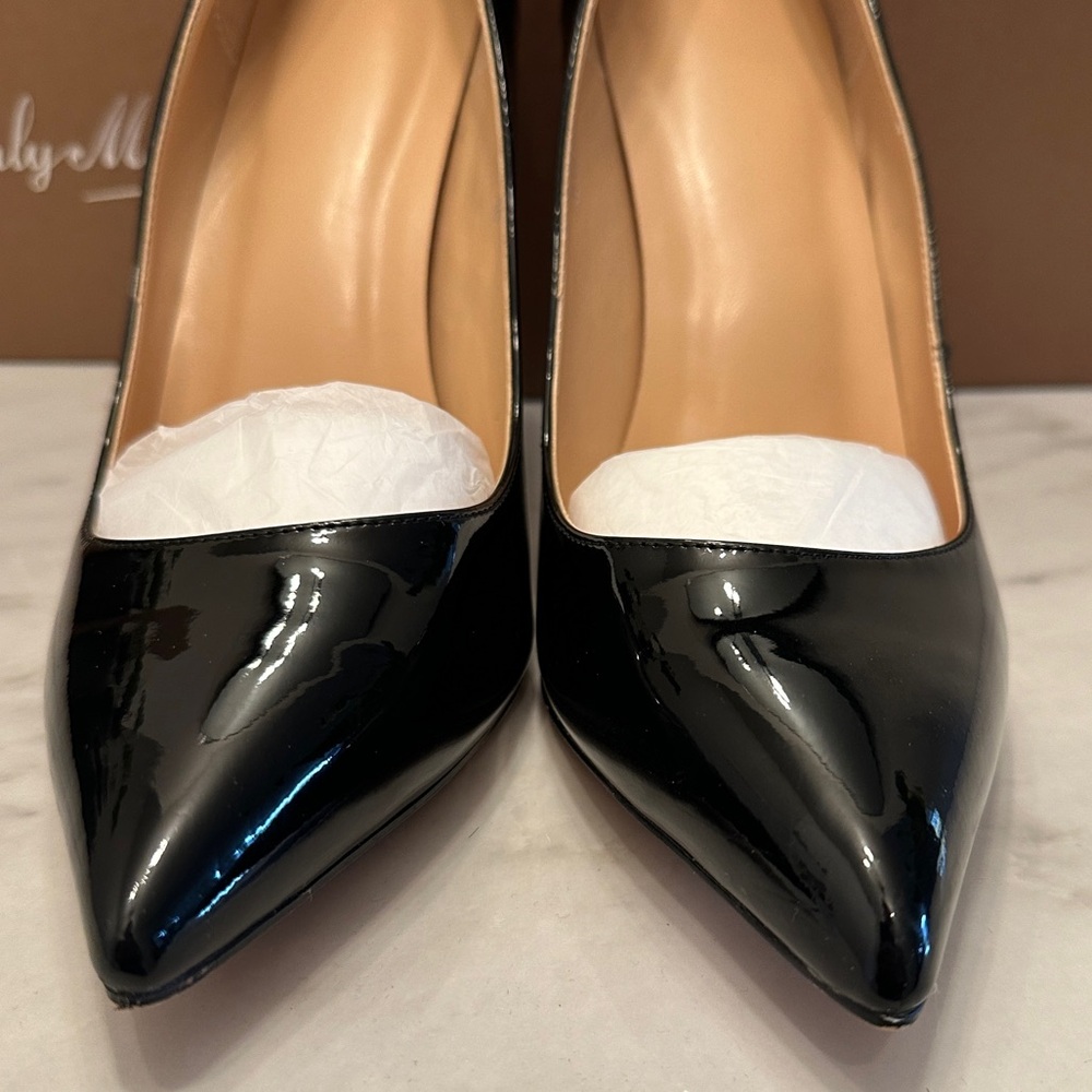 OnlyMaker Pointed Black Heels/Pumps Size 14 - Picture 2 of 5
